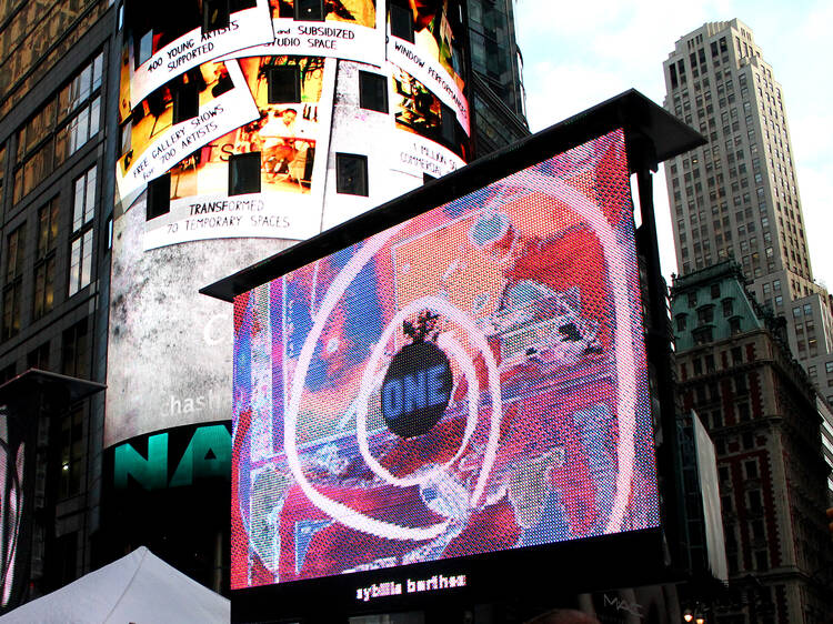 Art Takes Times Square by Chashama and Artists Wanted