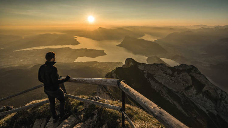 Watch a spectacular sunrise