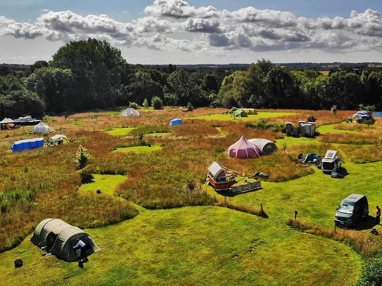 Wardley Hill Campsite, Norfolk